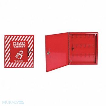 BRADY Lockout Cabinet Unfilled 15-1/2 In H, 15Y607