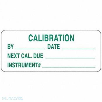 BRADY Write-On Inspection Lbl Grn/Wht PK364, 15Y696