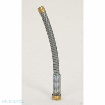 EAGLE Flexible Spout Metal Silver 7/8 in NPT, 15Y991