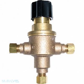 LEONARD VALVE Mixing Valve Bronze 0.25 to 5 gpm, 15Z013