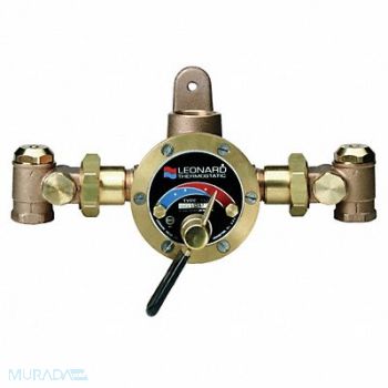 LEONARD VALVE Steam and Water Mixing Valve Brass, 15Z021