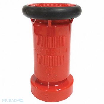 ELKHART BRASS Fire Hose Nozzle Twist Polycarbonate, 15Z194