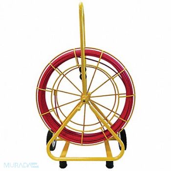 JAMESON Marked Fish Tape 1/4Inx400ft Fiberglass, 6GCP8