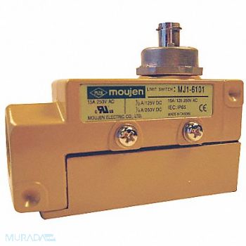 MOUJEN Enclosed Limit Switch with Plunger, 160C99