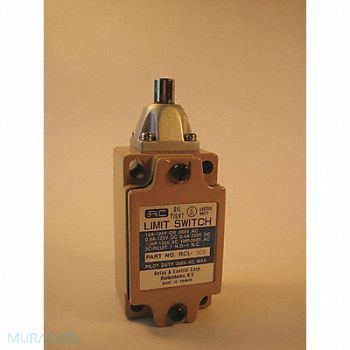 RELAY AND CONTROL CORP. Prec Oil Tight Limit Switch Push Plunger, 160D19
