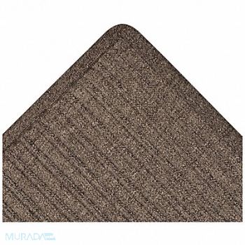 NOTRAX Carpeted Runner Charcoal 3ft. x 10ft., 8W038
