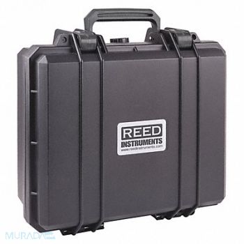REED INSTRUMENTS Hard Carrying Case Black Plastic 6-3/4 H, 161C06