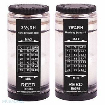 REED INSTRUMENTS Humidity Calibration 33% RH and 75% RH, 161C49