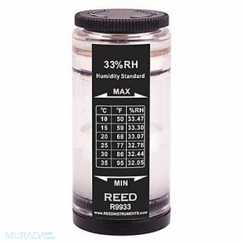 REED INSTRUMENTS Humidity Calibration Standard 33% RH, 161C50