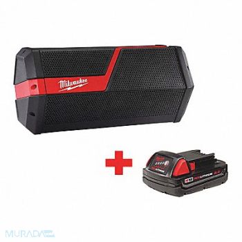 MILWAUKEE Jobsite Bluetooth Speaker Kit 18.0/12.0V, 162P70