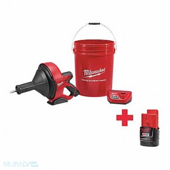 MILWAUKEE Drain Gun Kit (2) Batteries Included, 165FX4