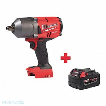 MILWAUKEE Impact Wrench Cordless Compact 18VDC, 165FY1