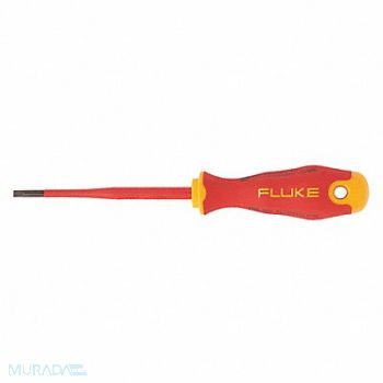 FLUKE Insltd Slotted Screwdriver 5/32 in, 165NV7
