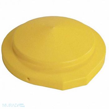 GRAINGER APPROVED Drum Cover Yellow Polyethylene 55 gal, 5PW09