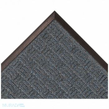 NOTRAX D9165 Carpeted Entrance Mat Blue 4ft. x 6ft., 4DE21