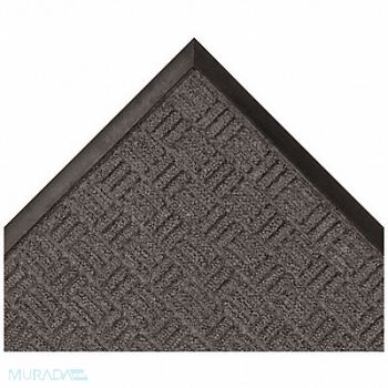 NOTRAX D9165 Carpeted Entrance Mat Charcoal 4ft.x6ft., 4DE17