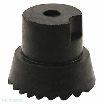 PRIME-LINE Dr Hldr Repl Tips Blk Rubber Scrs PK10, 169U39