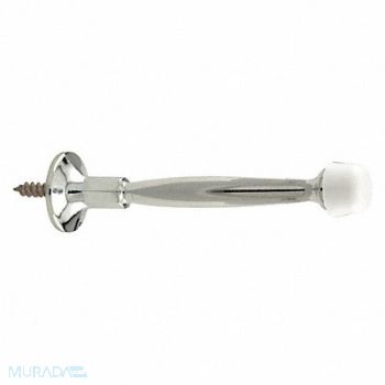 PRIME-LINE Door Stops Rigid 4 Chrome H/D PK5, 169U72