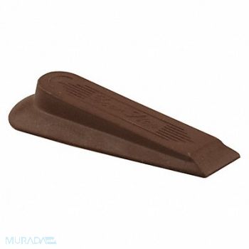PRIME-LINE Door Stops Rubber Wedge 4-1/2 Brn PK5, 169U78