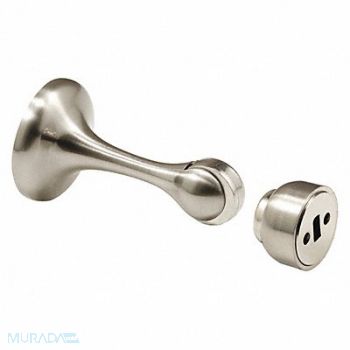 PRIME-LINE Door Holder Magnetic Satin Nickel, 169V69