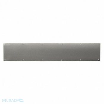 PRIME-LINE Door Kick Plate 6x34 Stainless Steel, 169W68