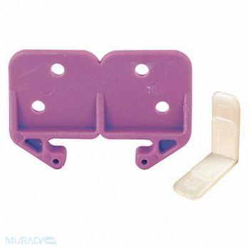 PRIME-LINE Drawer Track Guide Kit Plastic Purple PR, 436A76