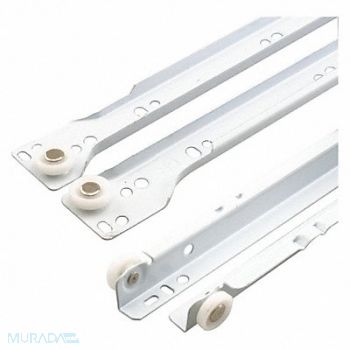 PRIME-LINE Drawer Track 22 White Slide, 169X56