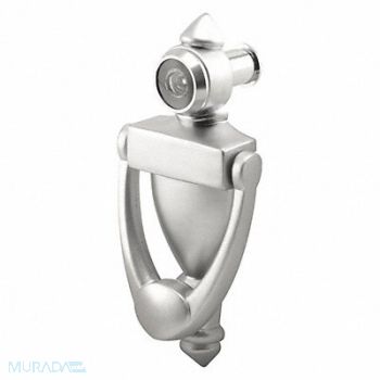 PRIME-LINE Door Knocker Satin Nickel 5-1/2 H, 436A91