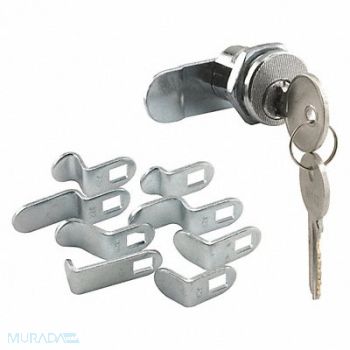 PRIME-LINE Mail Box Lock 9-Cam Clockwise HL1 Keyway, 169Z89