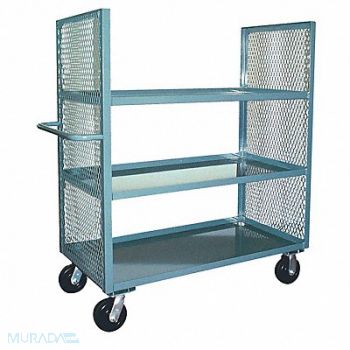 JAMCO Stock Cart 3000 lb 3 Shelf 48 in L, 16C022