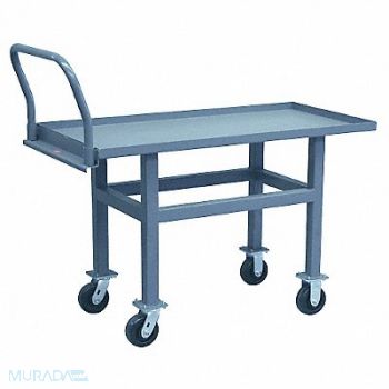 JAMCO Ergo Pltfrm Truck 2000lb Steel 48inx24in, 16C194