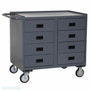JAMCO Mobile Cabinet Bench Steel 42 W 25 D, 16C296
