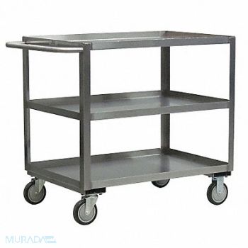 JAMCO Metal Shelf Cart 1 200 lb SS, 16C938