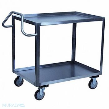 JAMCO Metal Shelf Cart 1 200 lb SS, 16C988