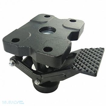 GRAINGER APPROVED Heavy-Duty Floor Lock Steel 8 Mount H, 16D136