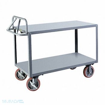 LITTLE GIANT Utility Cart Steel 54 Lx30-1/4 W 3600 lb, 259H57