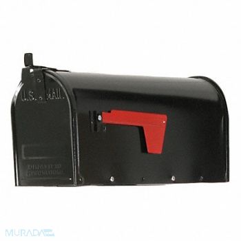 TAPCO Steel Mailbox Type 1 Black, 16D436
