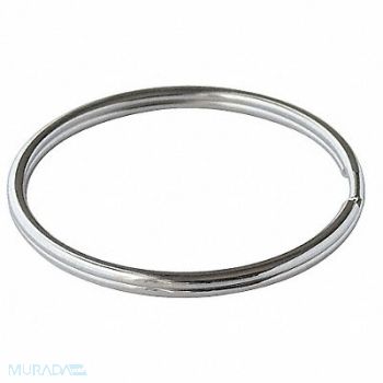 LUCKY LINE PRODUCTS 3in Split Ring Nickel-Plated Steel PK10, 16D512