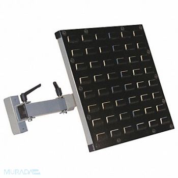 PRO-LINE Bin Rail 18 W x 1/1/2002 D x 17 H Gray, 16D612