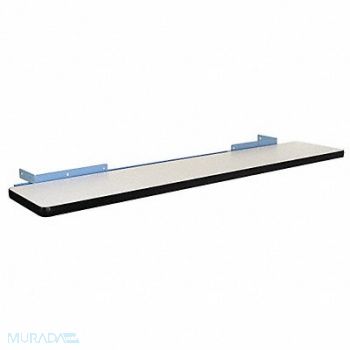 PRO-LINE Cantilever Shelf 60 W x 12 D x 2 H Blue, 16D619