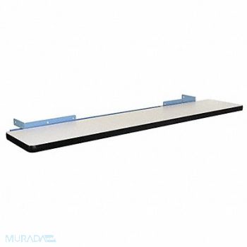 PRO-LINE Cantilever Shelf 72 W x 12 D x 2 H Blue, 16D621