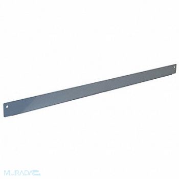 PRO-LINE Bin Rail 60 W x 1-1/2 D x 2-5/8 H Blue, 16D623