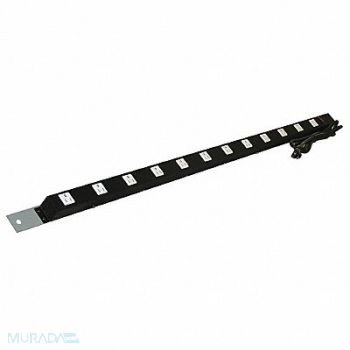 PRO-LINE Power Strip 60W x 1-1/2D x 1-1/2H Gray, 16D628