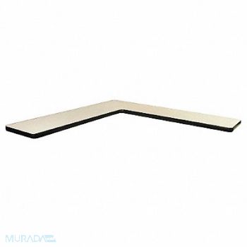 PRO-LINE Cantilever Shelf 48 in L 2 in H, 16D651