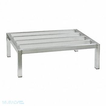 NEW AGE Low Prof Dunnage Rack 2500 lb AL 48 W, 16D661