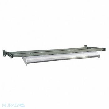 PRO-LINE Overhead Light/Frame 72W x 26D x 5H Gray, 16D743