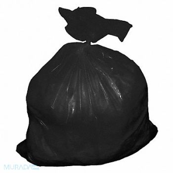 TOUGH GUY Trash Bag 30 gal Black PK75, 52WX84