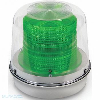 EDWARDS SIGNALING Warning Light Strobe Tube 120VAC Green, 16G525