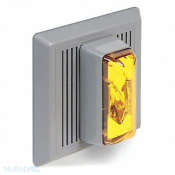 EDWARDS SIGNALING Horn Strobe Amber 120VAC, 16G551