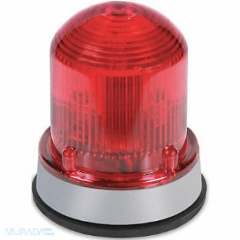 EDWARDS SIGNALING Warning Light LED 24VDC Red 65 FPM, 16G615